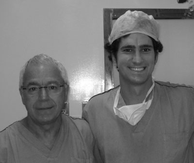 Dr Guilarte y Dr Pedro Vital - Hospital Alemão Oswaldo Cruz (Sao Paulo, Brasil) Dr Guilarte y Dr Pedro Vital - Hospital Alemão Oswaldo Cruz (Sao Paulo, Brasil)