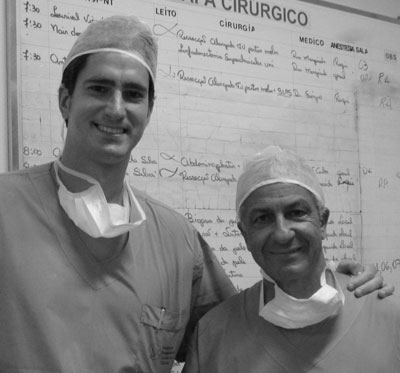 Dr Guilarte y Dr Sampaio Goes - Instituto Brasileiro do Controle do Cancer (Sao Paulo, Brasil) Dr Guilarte y Dr Sampaio Goes - Instituto Brasileiro do Controle do Cancer (Sao Paulo, Brasil)
