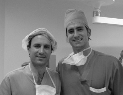 Dr Guilarte y Alexandre Murta o Mutab - Hospital Bandeirantes (Sao Paulo, Brasil) Dr Guilarte y Alexandre Murta o Mutab - Hospital Bandeirantes (Sao Paulo, Brasil)