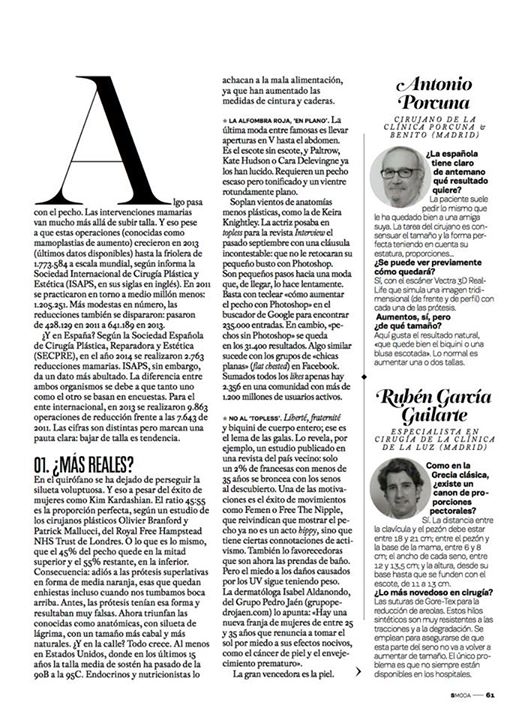 smoda el secreto del pecho perfecto, en busca del pecho armonico, canon de proporciones pectorales del s XXI