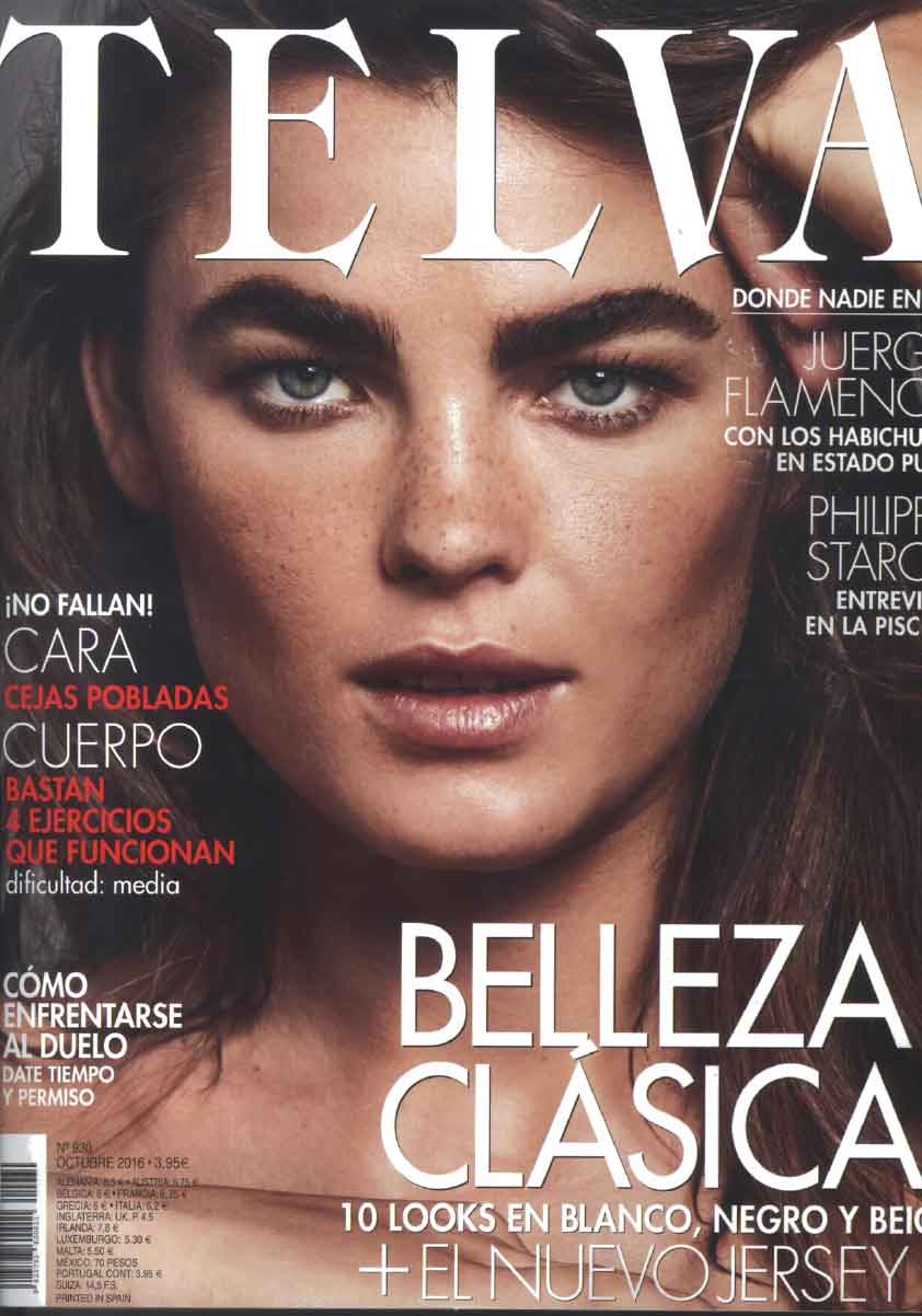 Portada de la revista Telva en la que aparece el Dr Guilarte