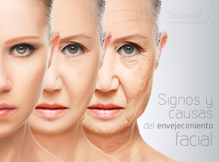 Signos y causas del envejecimiento facial Signos y causas del envejecimiento facial