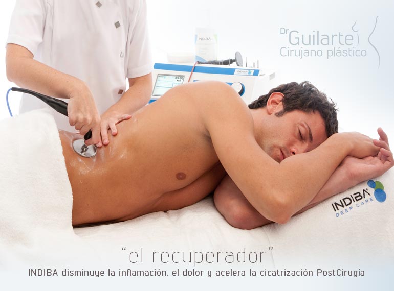 IndibaDeepCare. Mejoras PostCirugía. Disminuye la inflamación y el dolor, acelera la cicatrización. Recuperación postoperatoria en la Clínica Guilarte IndibaDeepCare. Mejoras PostCirugía. Disminuye la inflamación y el dolor, acelera la cicatrización. Recuperación postoperatoria en la Clínica Guilarte
